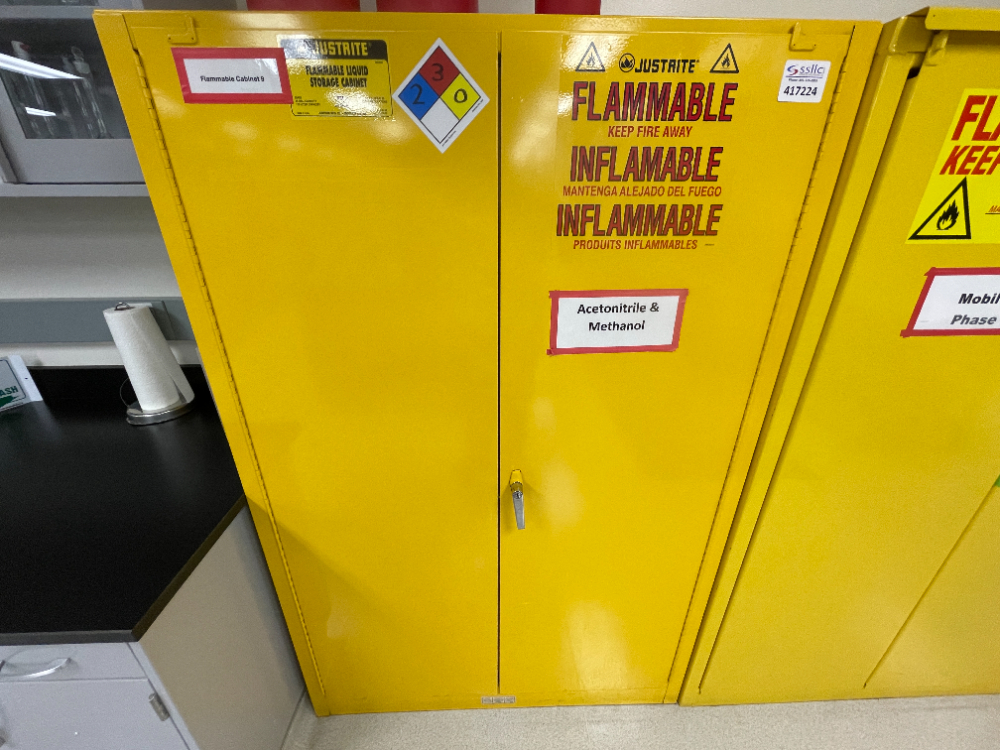 Image of Justrite Flammable Storage Cabinet